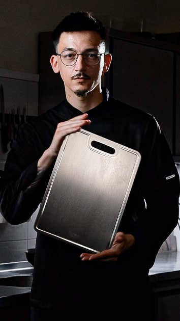 Titan Chop Certified Pure Titanium Cutting Board