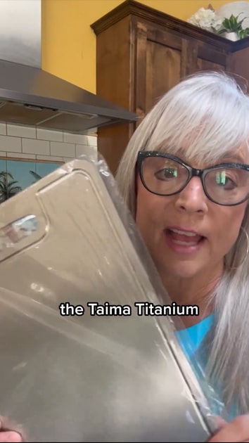 Titan Chop® Certified Pure Titanium Cutting Board