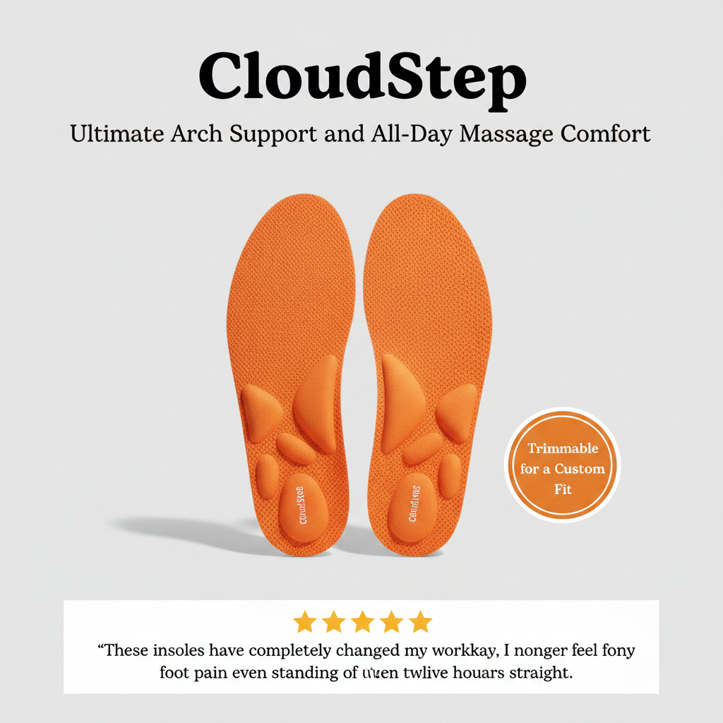 CloudStep Shock-Absorbing Massage Insole