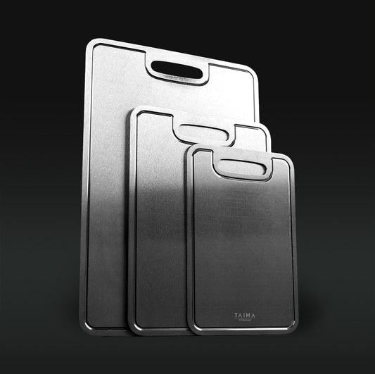 Titan Chop® Certified Pure Titanium Cutting Board