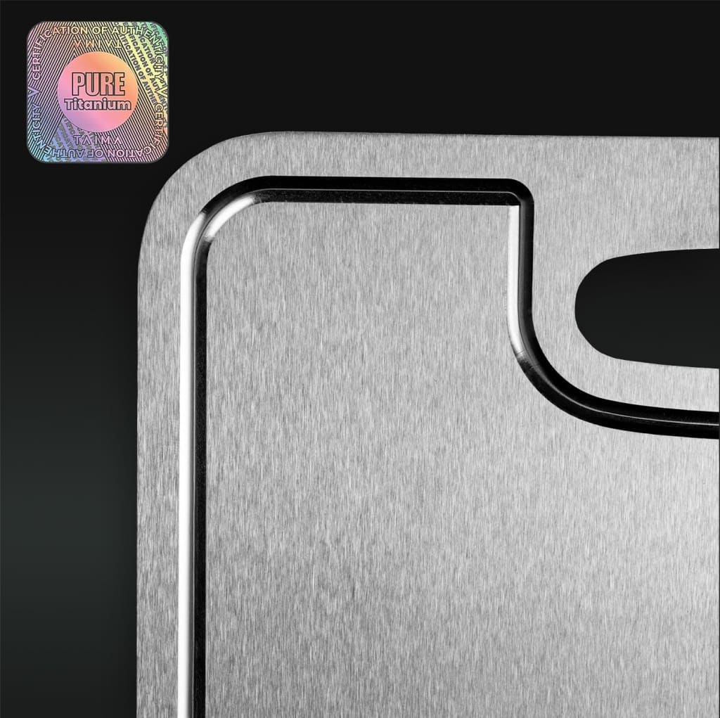 Titan Chop Certified Pure Titanium Cutting Board